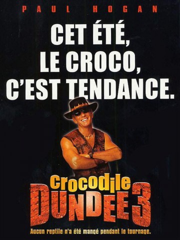 Affiche Crocodile Dundee 3
