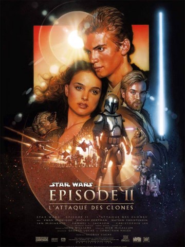 Affiche Star Wars - Episode 2: L'attaque des Clones