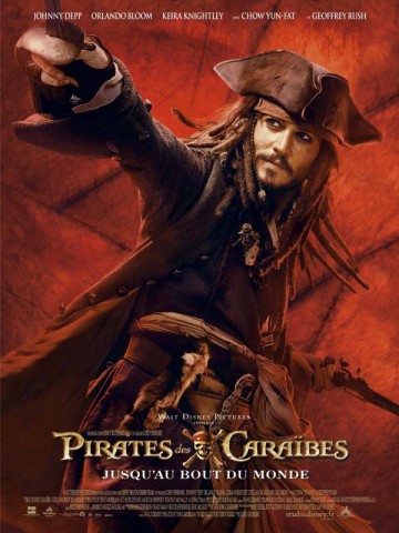 Affiche Pirates des Caraïbes