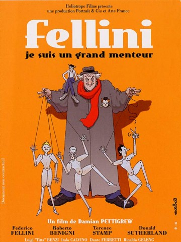 Affiche Fellini, je suis un grand menteur