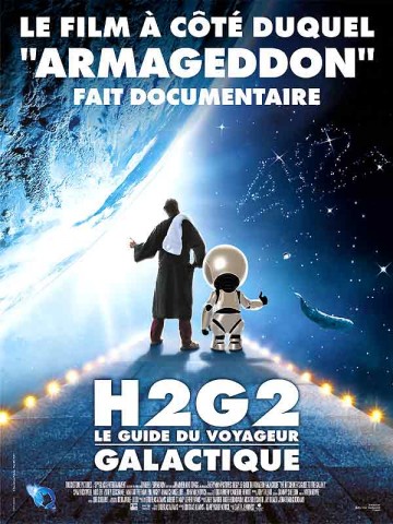 Affiche H2G2, le guide du voyageur galactique