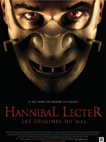 Affiche Hannibal Lecter: les origines du mal