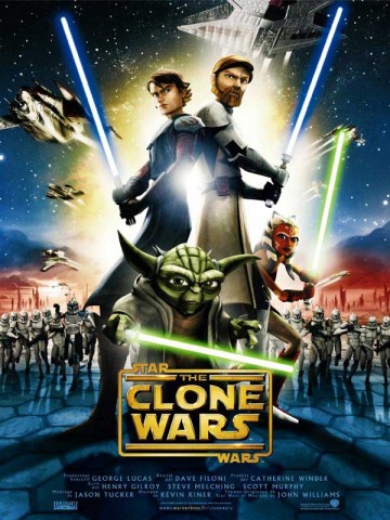 Affiche Star Wars: La guerre des clones