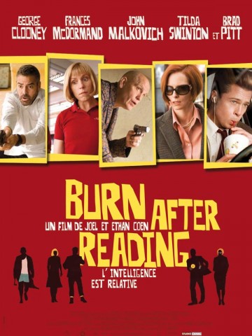 Affiche Burn after reading
