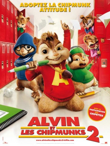 Affiche Alvin et les Chipmunks 2