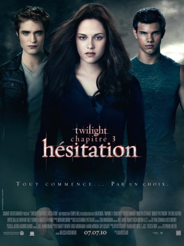 Affiche Twilight - Chapitre 3: hésitation
