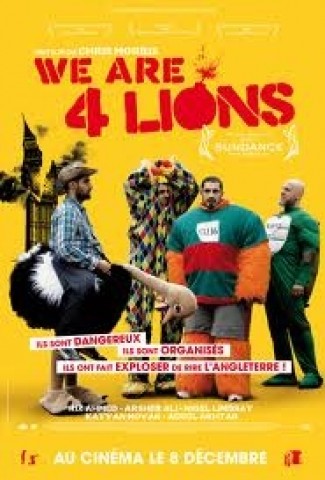 Affiche We are 4 Lions