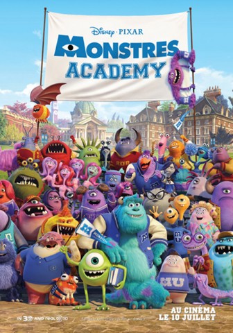 Affiche Monstres Academy