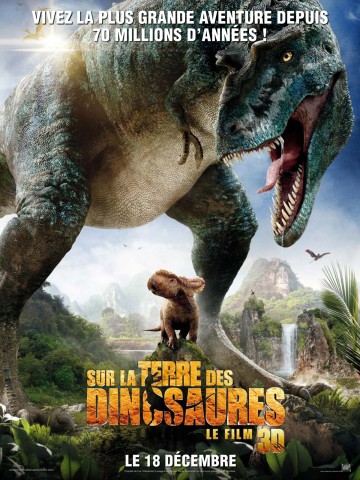 Affiche Sur la terre des dinosaures