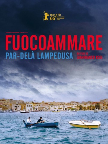 Affiche Fuocoammare, par-delà Lampedusa