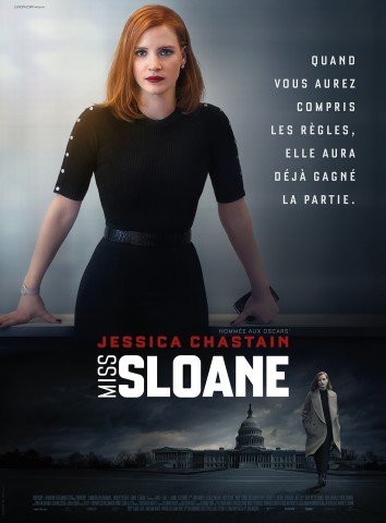 Affiche Miss Sloane