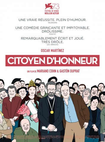 Affiche Citoyen d'honneur