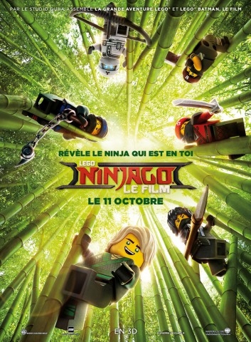 Affiche Lego Ninjago - le film