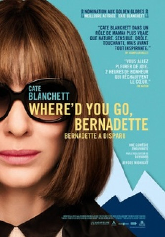 Affiche Bernadette a disparu