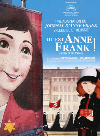 Affiche Où est Anne Frank !