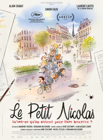 Affiche Le Petit Nicolas - Qu’est-ce qu’on attend pour être heureux ?