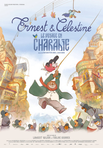 Affiche Ernest et Célestine : le voyage en Charabie