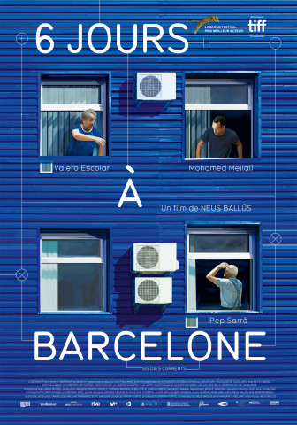 Affiche 6 jours à Barcelone