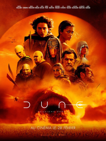 Affiche Dune: Deuxième partie